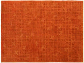 A09046, 511"x 8 8",Over Dyed                     ,6x9,Rust,ORANGE,Hand-knotted                  ,Pakistan   ,100% Wool  ,Rectangle  ,652671173806